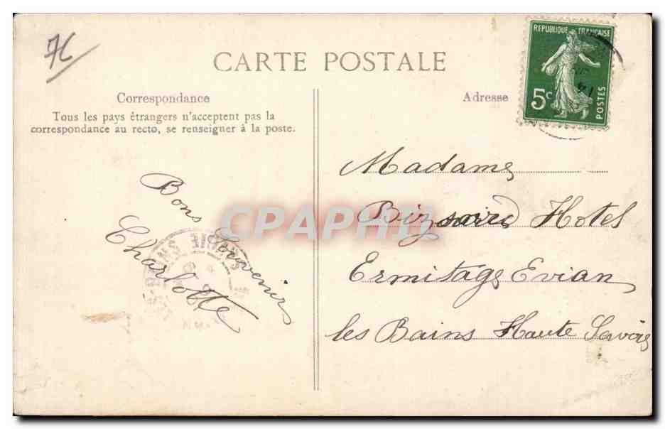 Les Grandes Dalles - Les Falaises d Amont - CPA  — Rückseite