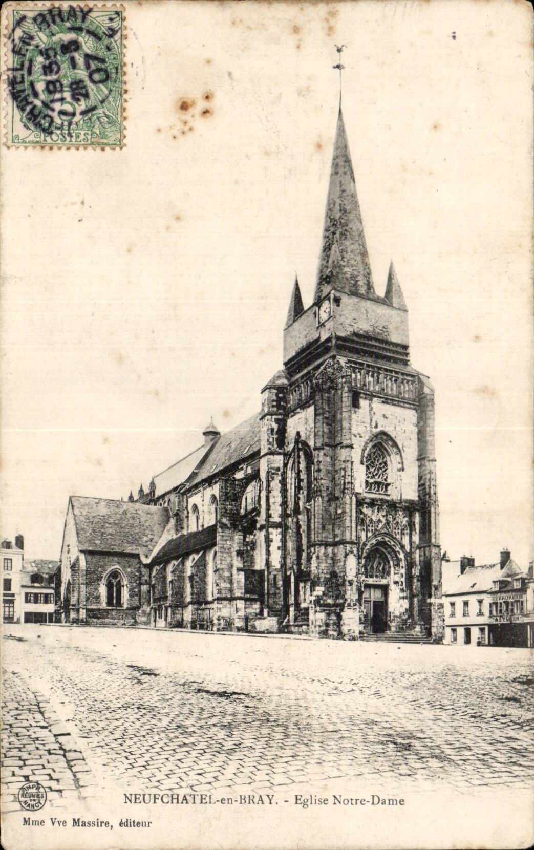 Neufchatel en Bray - L Eglise Notre Dame - CPA 