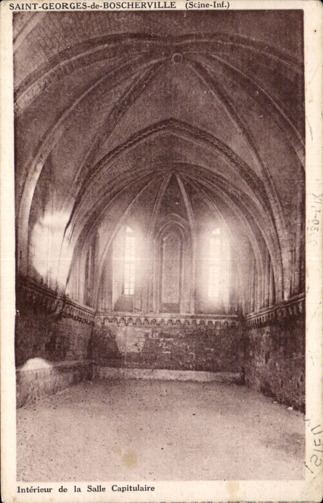 Saint Georges de Boscherville - L Eglise - CPA 