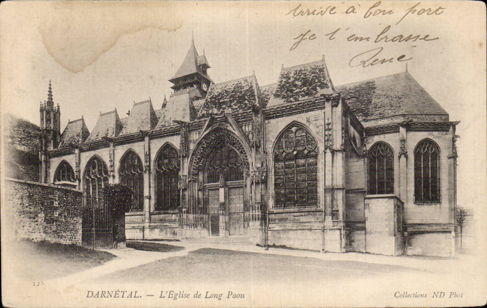 Darnetal - L Eglise de Long Paon - CPA 