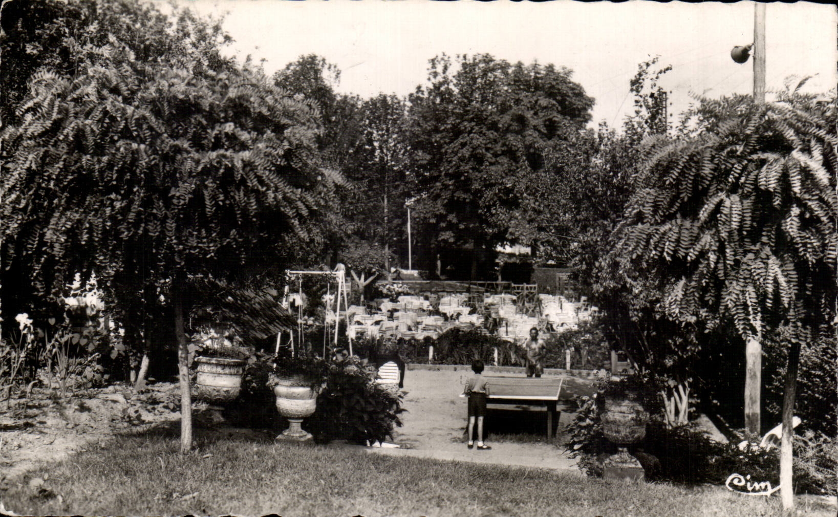 Mesnil Val - Hostellerie de la Vieille Ferme Tennis de table - CPA 