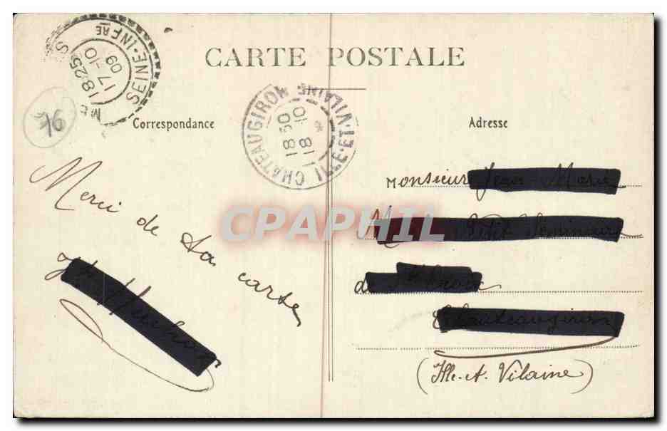 Chateau de Mesnieres - L Ensemble du Chateau - CPA  — Rückseite