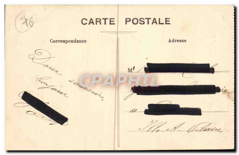 Chateau de Mesnieres - Entree de la Tour - CPA  — Rückseite