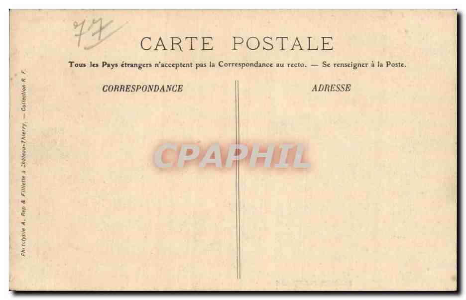 Coulommiers - Ferme de l Hopital - CPA  — Rückseite