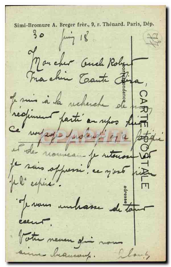 Coulommiers - Les Bords du Morin - CPA  — Rückseite