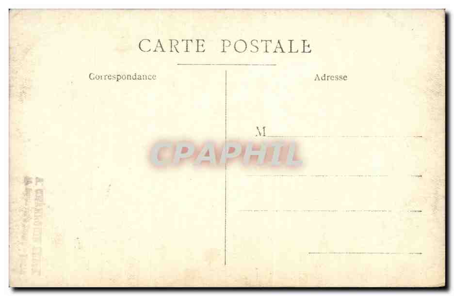 CARTE PHOTO Militaria Soldat — Rückseite
