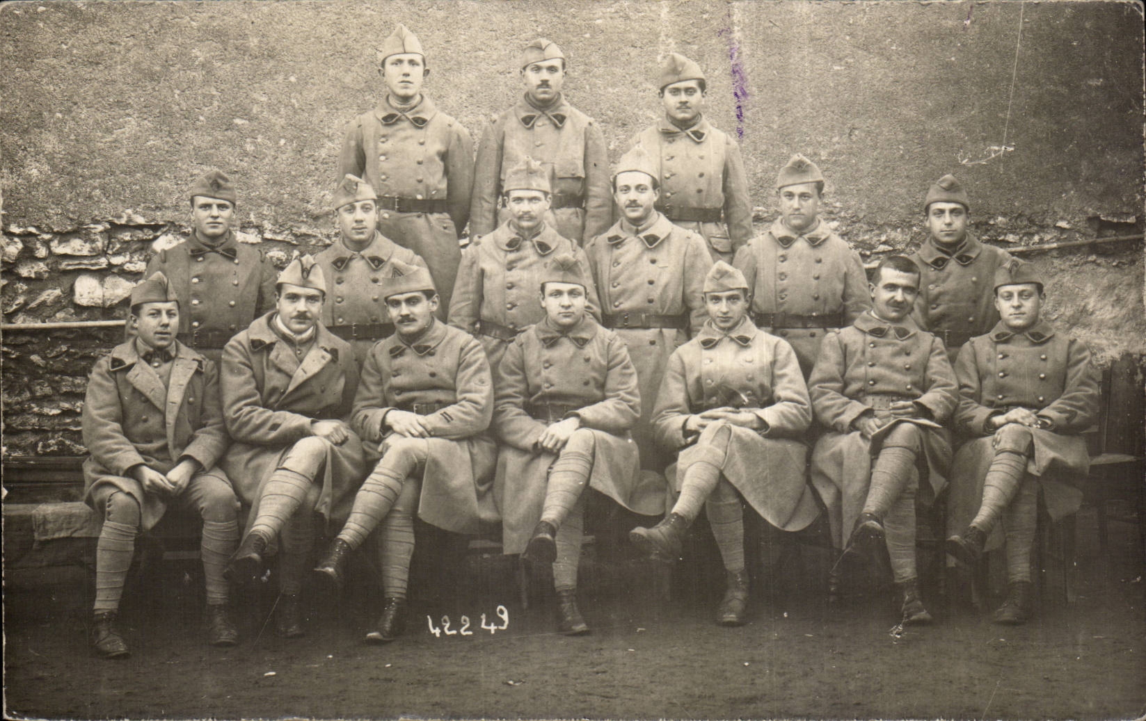 CARTE PHOTO Militaria Soldats 