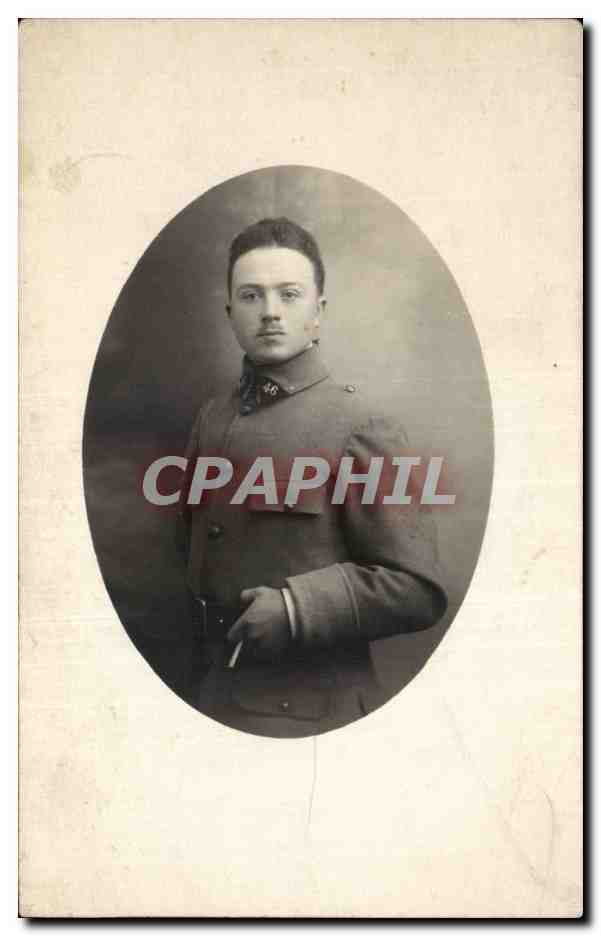 CARTE PHOTO Militaria Soldat 