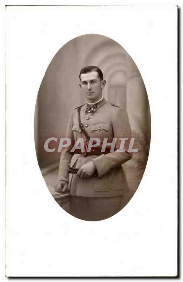 CARTE PHOTO Militaria Soldat 
