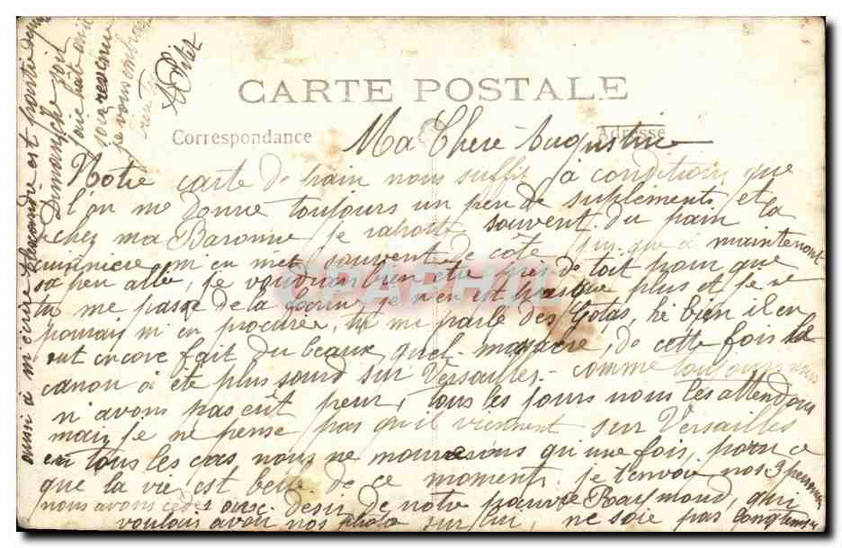 CARTE PHOTO Soldat militaria  — Rückseite