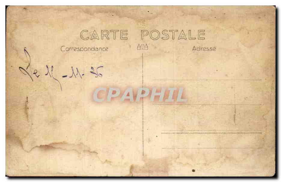 CARTE PHOTO Soldats militaria 22eme section d infanterie — Rückseite