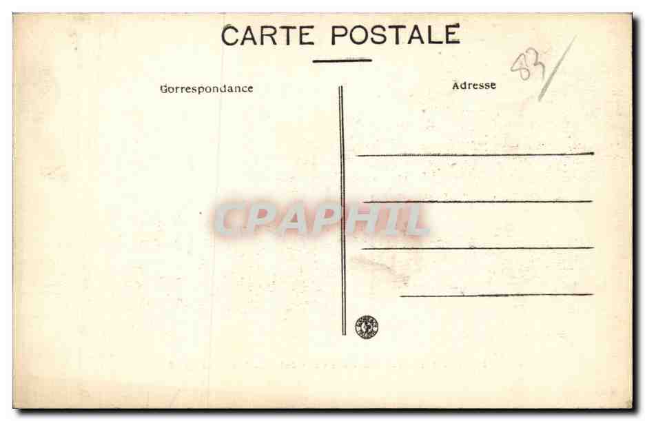 CPA Toulon Vue interieure de l hopital Sainte Anne  — Rückseite