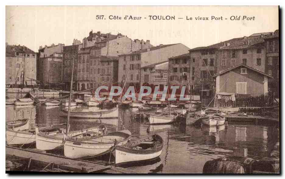CPA Toulon Le vieux port