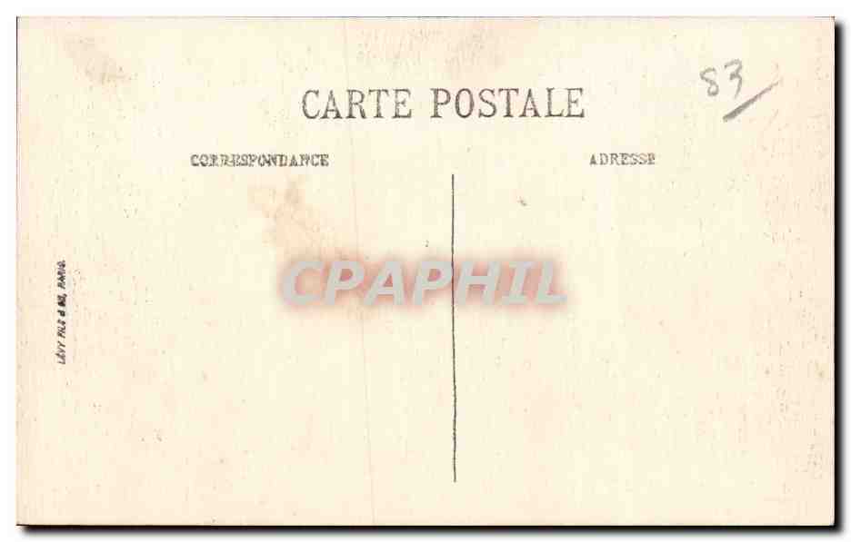 CPA Tamaris Le port et les hotels — Rückseite
