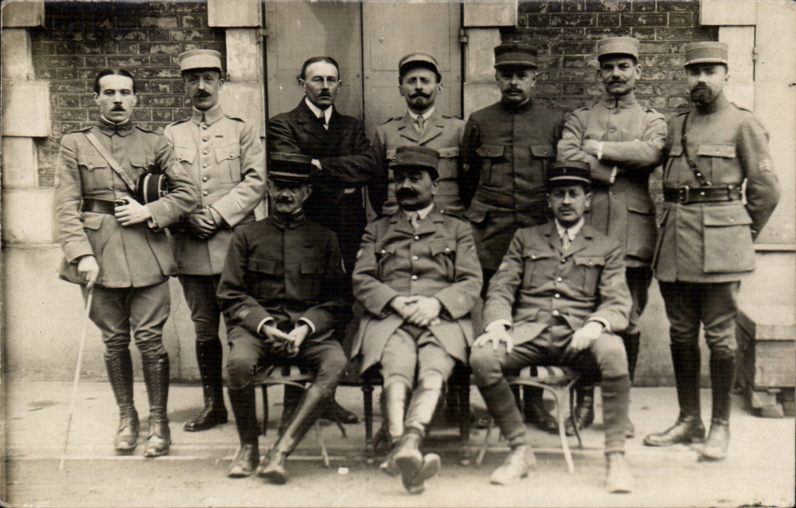 CARTE PHOTO Militaria Soldats