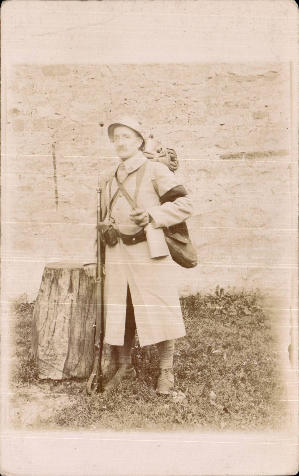 Soldat français en uniforme — 1914-1918 — éditeur non identifié