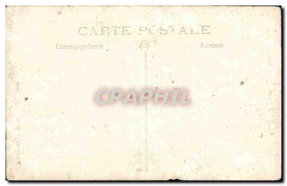 CARTE PHOTO Soldat en famille militaria  — Rückseite
