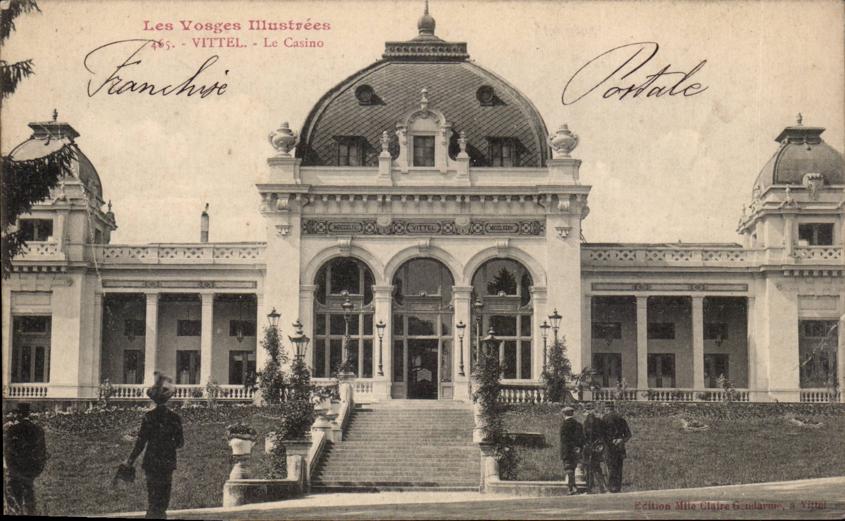 Vittel - Le Casino - CPA 