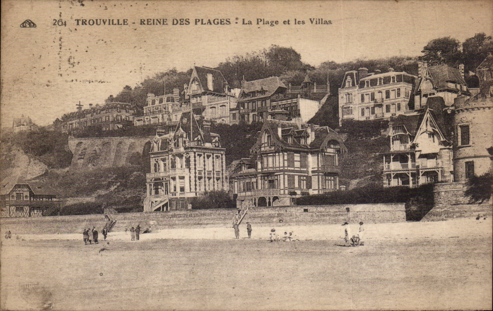 Trouville - Reine des Plages - Les Villas - CPA 