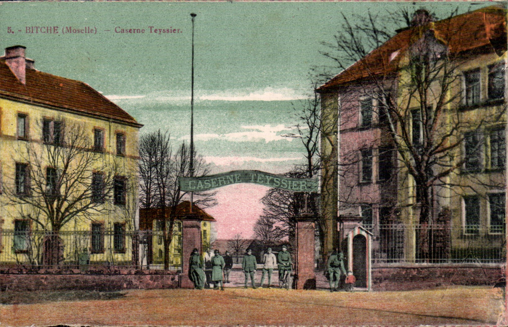 Bitche - Caserne Teyssier - CPA 