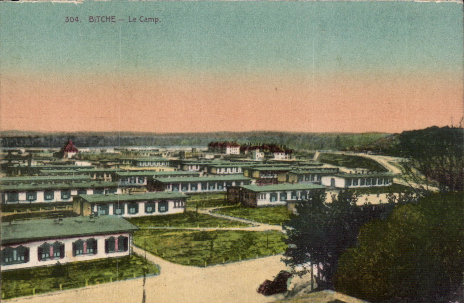 Bitche - Le Camp - CPA 