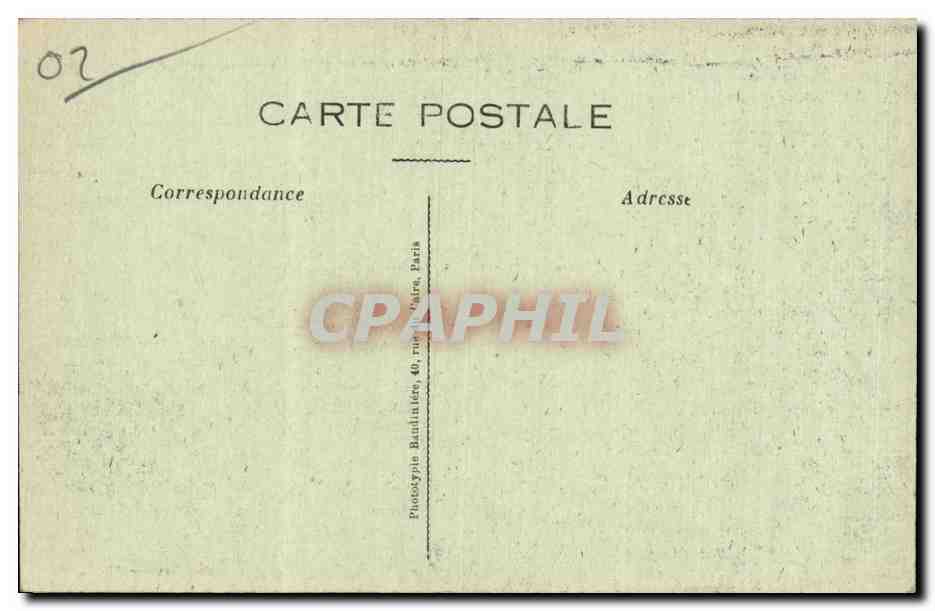 Chaun (Aisne) — Ville entièrement détruite par les Sauvages — Phot-Express, Visé Paris — Reverso