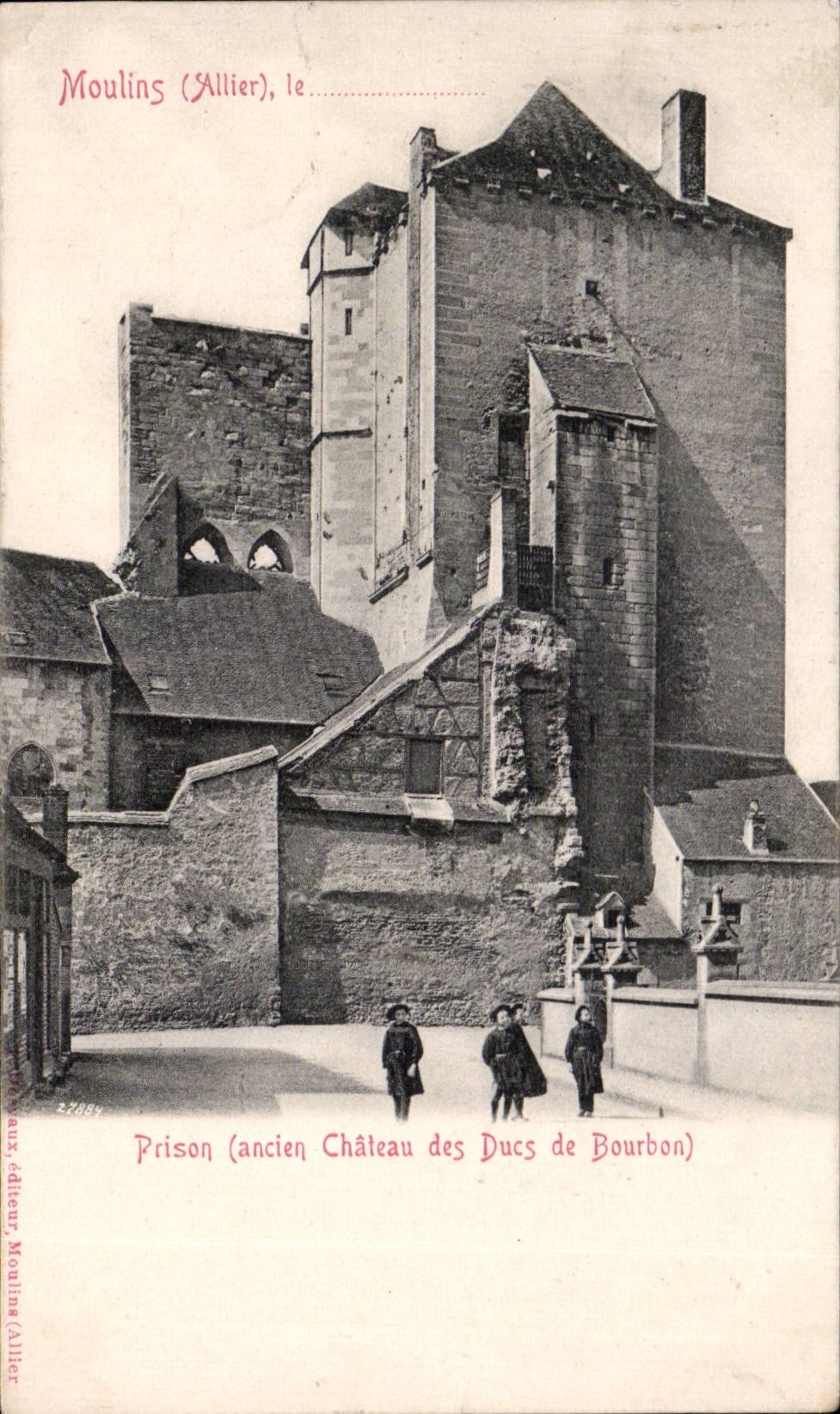 Moulins - Prisons - CPA 