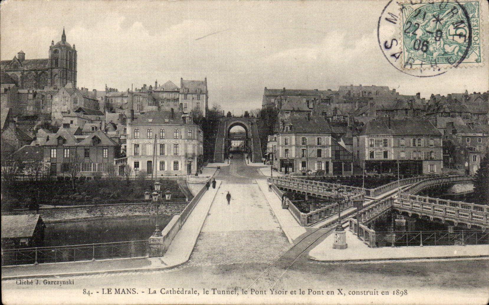 Le Mans - La Cathedrale - Le Tunnel - CPA 