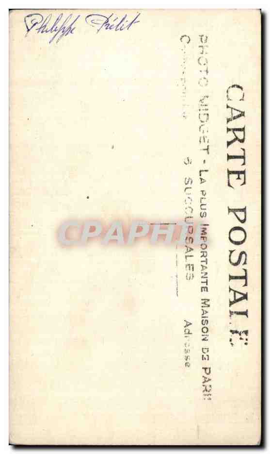 CARTE PHOTO Soldat decore Militaria  — Rückseite