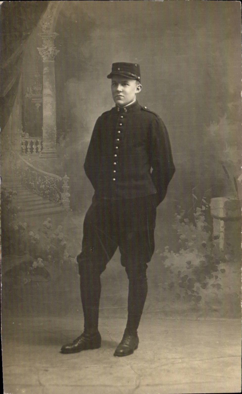 CARTE PHOTO Soldat Militaria 
