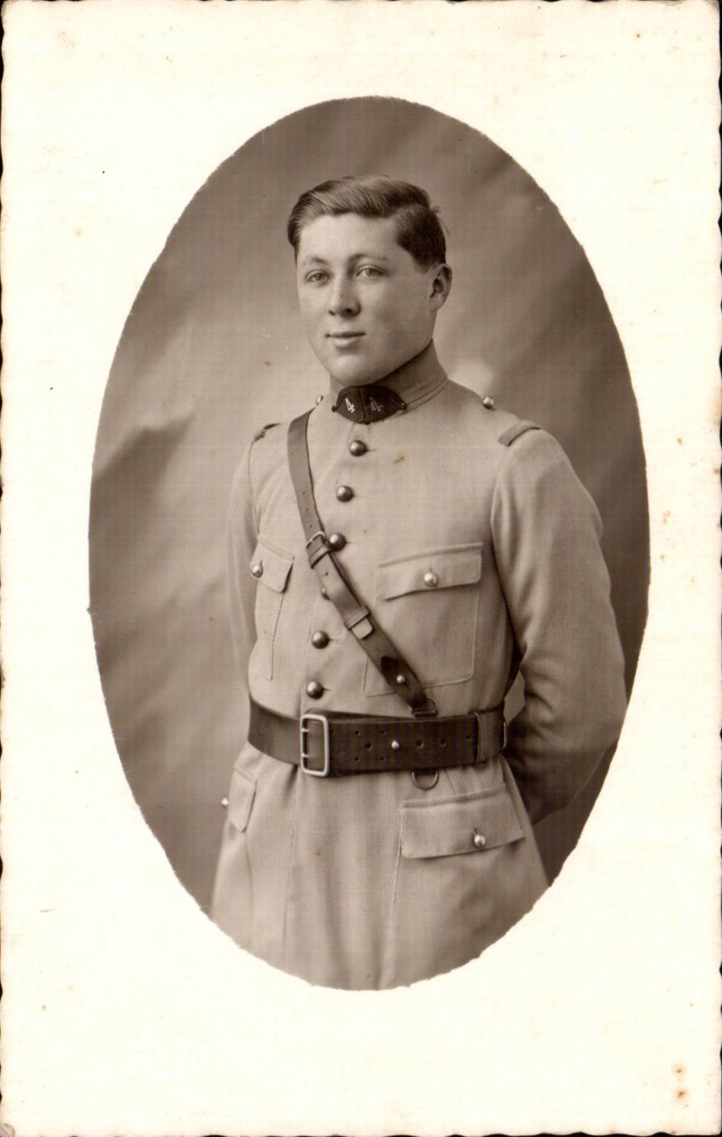 CARTE PHOTO Soldat Militaria 