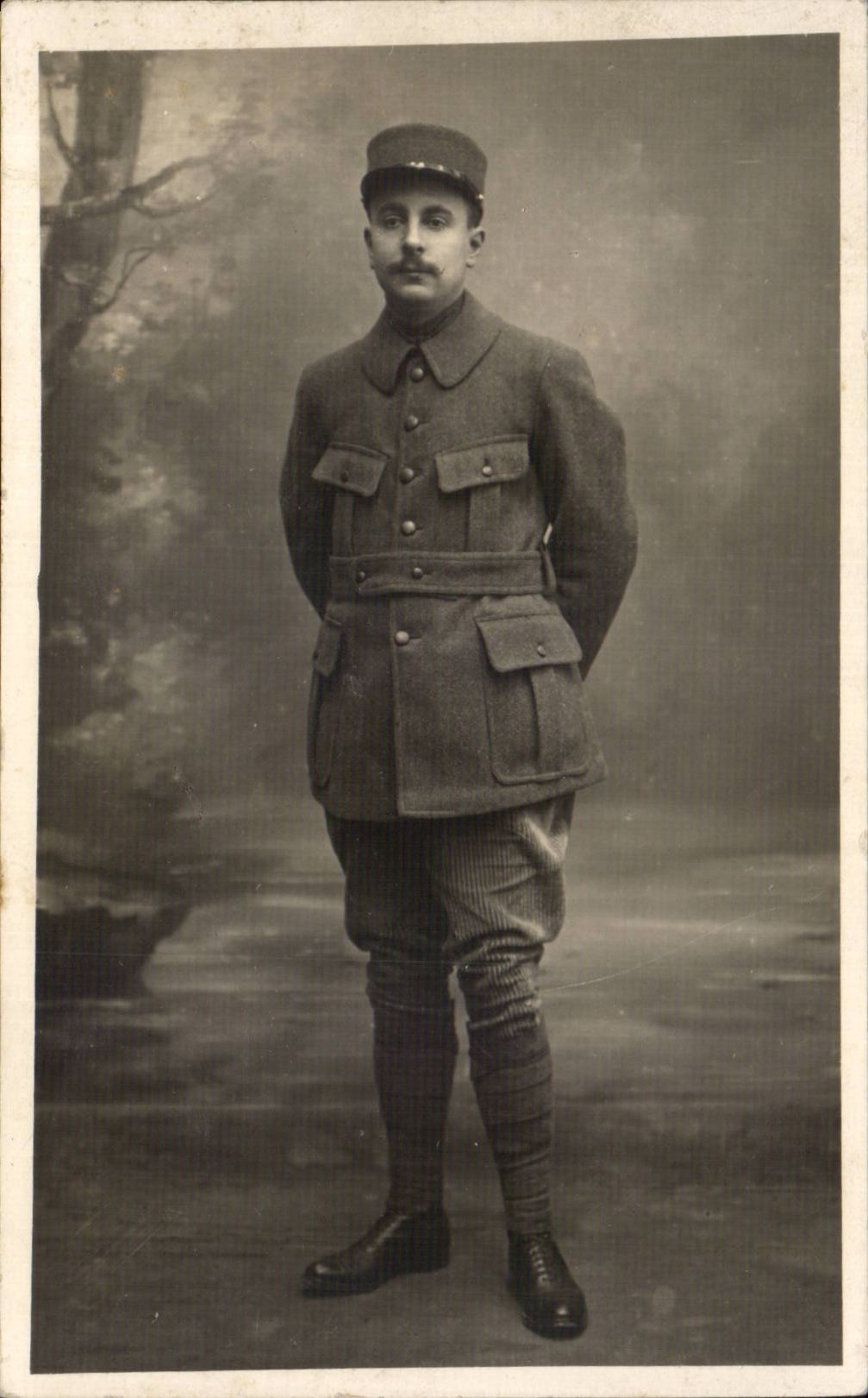 CARTE PHOTO Soldat Militaria 