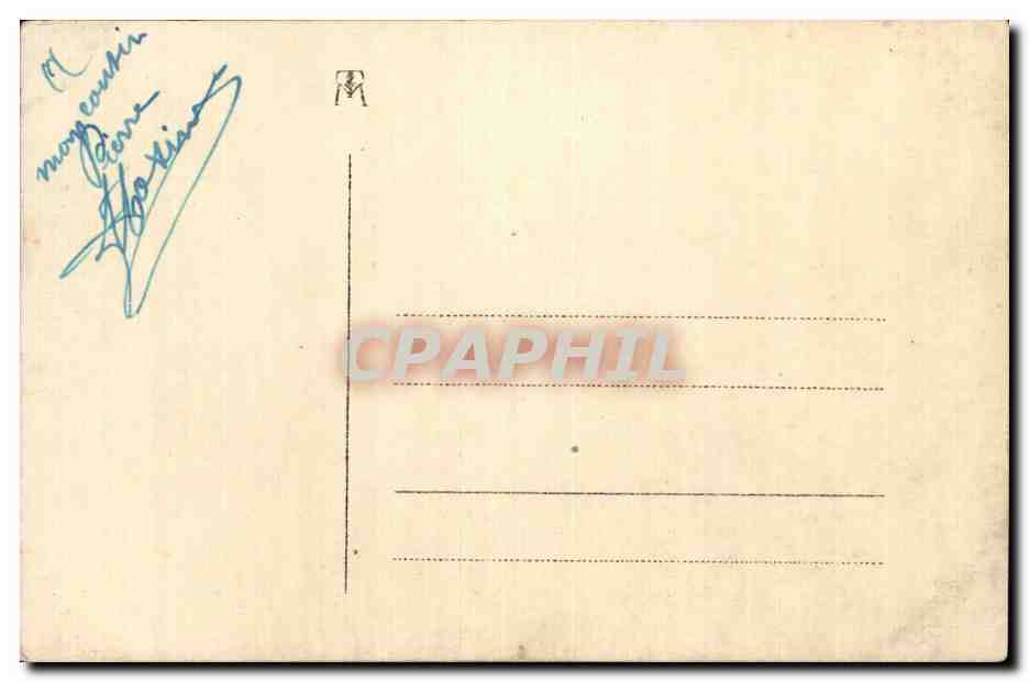CARTE PHOTO Soldat Militaria  — Rückseite