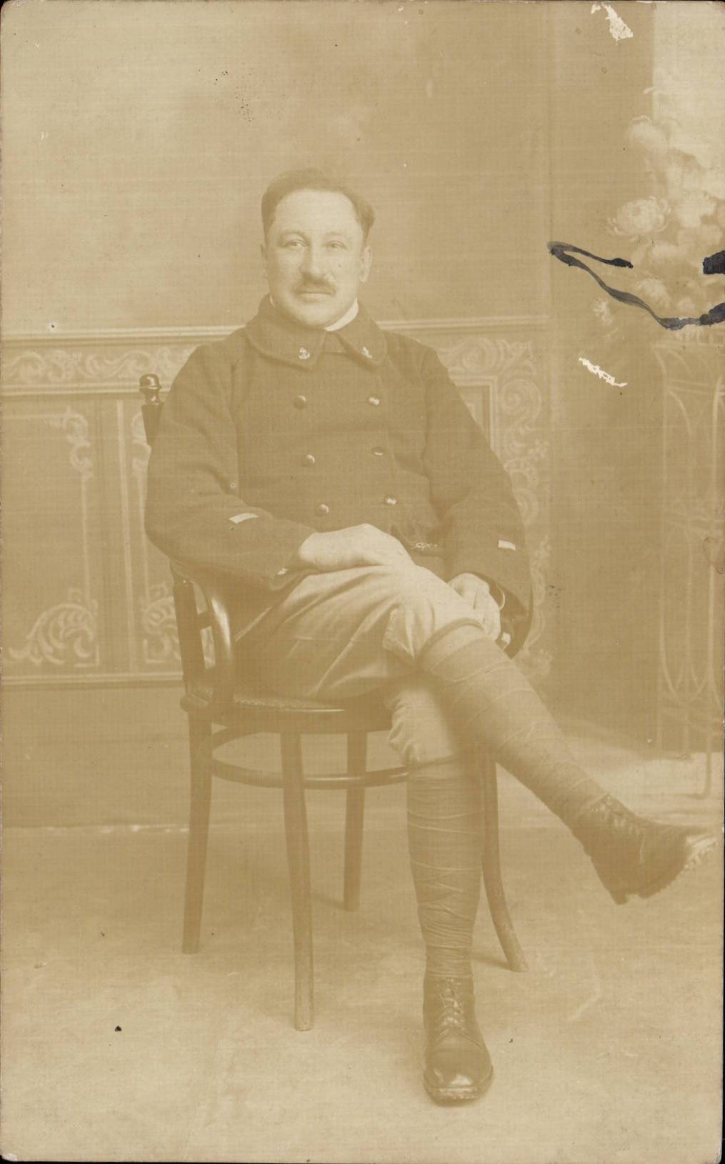 CARTE PHOTO Soldat Militaria 
