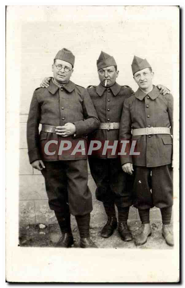 CARTE PHOTO Soldat Militaria 