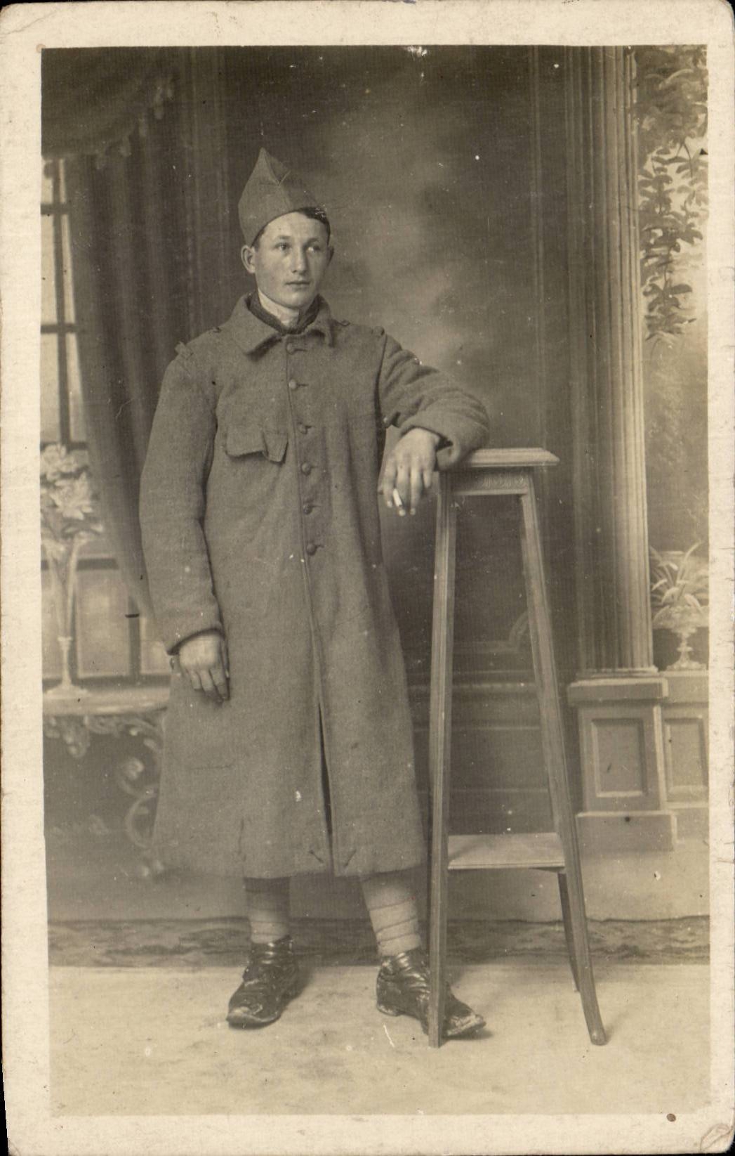 CARTE PHOTO Militaria Soldat
