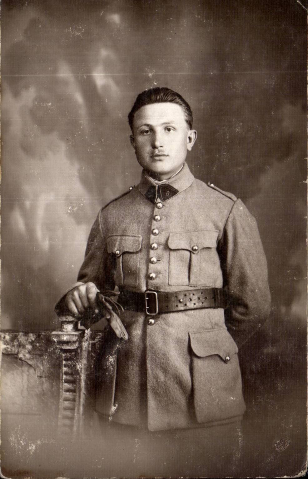 CARTE PHOTO Militaria Soldat 