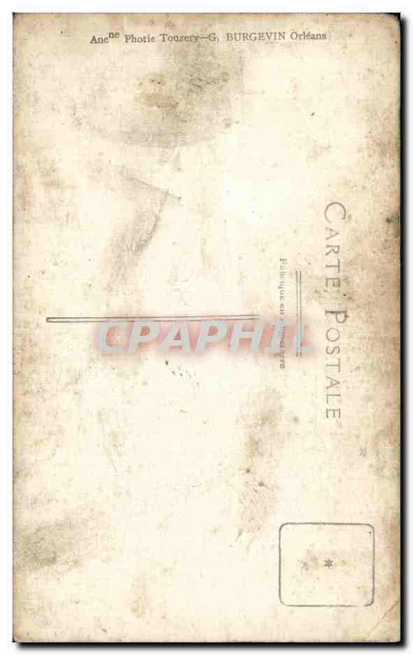 CARTE PHOTO Militaria Soldat  — Rückseite