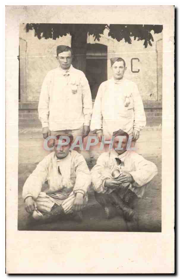 CARTE PHOTO Militaria Soldats
