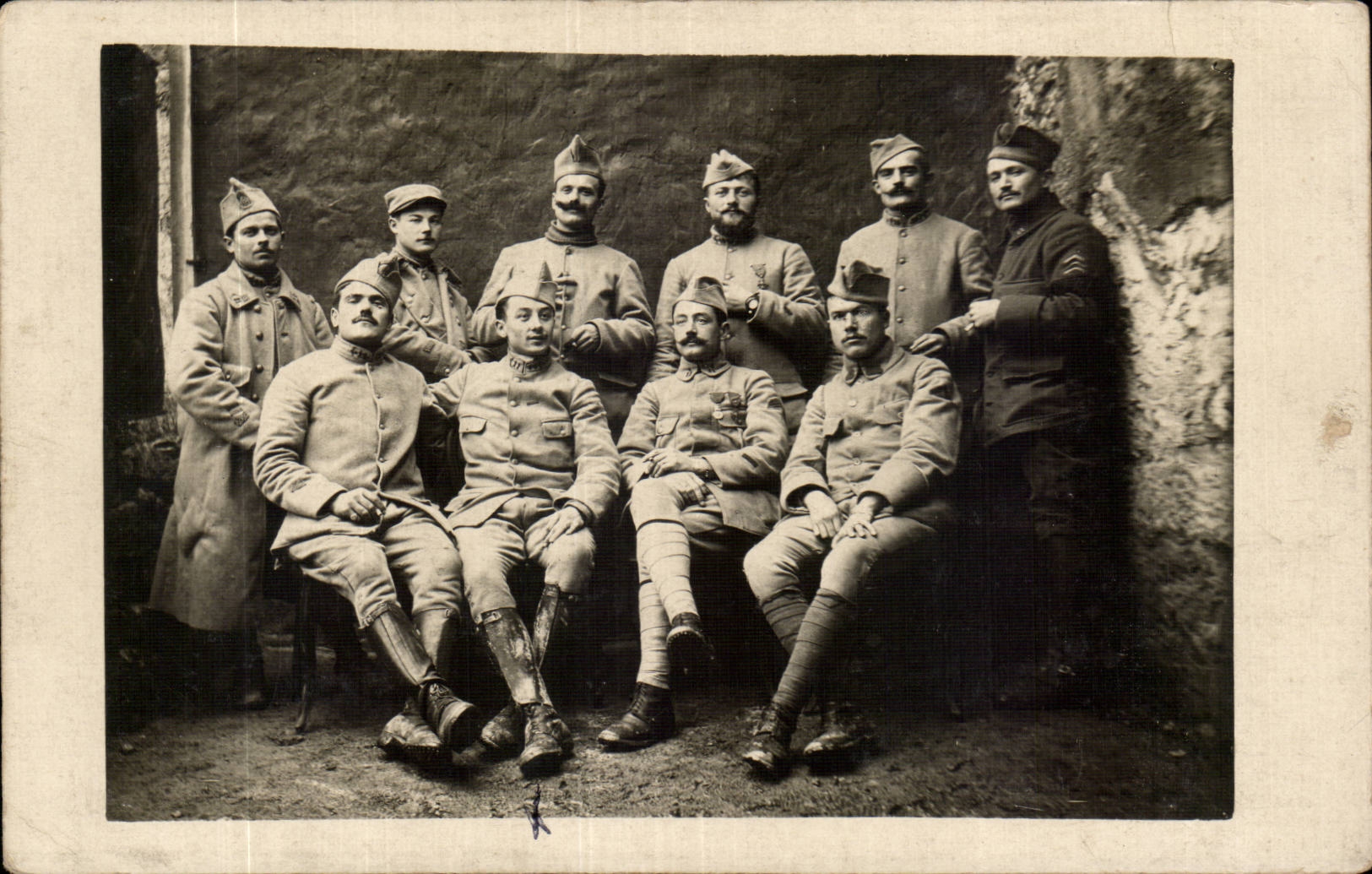 CARTE PHOTO Militaria Soldats