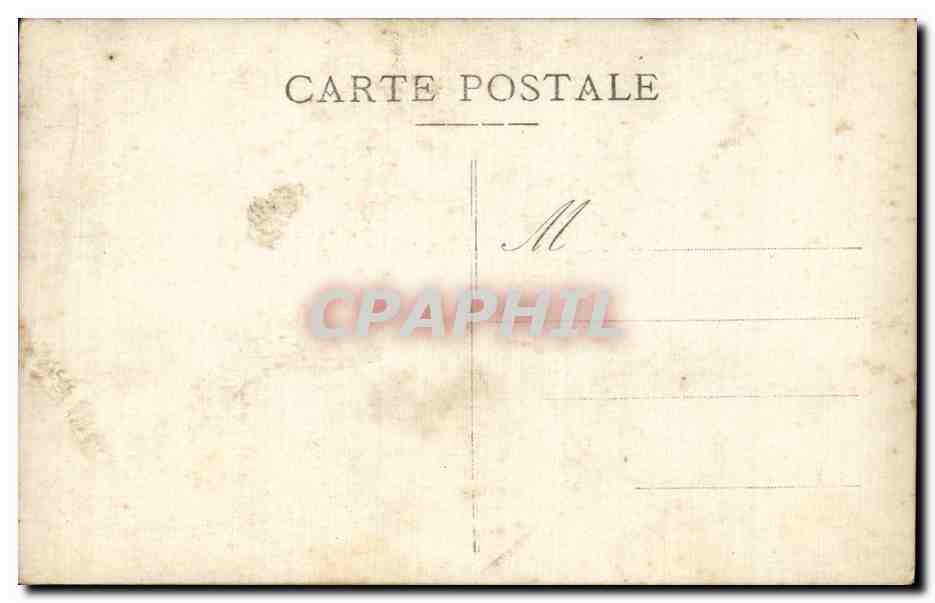 CARTE PHOTO Militaria Soldat — Rückseite