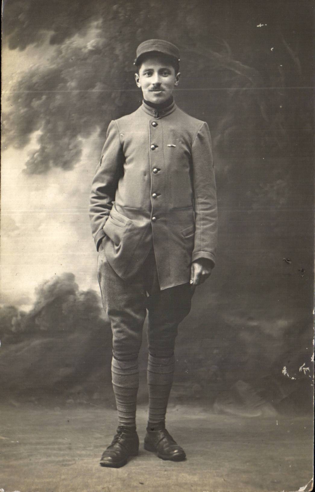 CARTE PHOTO Militaria Soldat