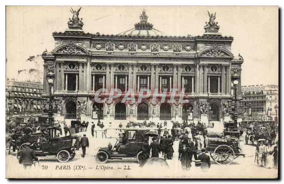 Paris - 9 - L Opera - CPA 