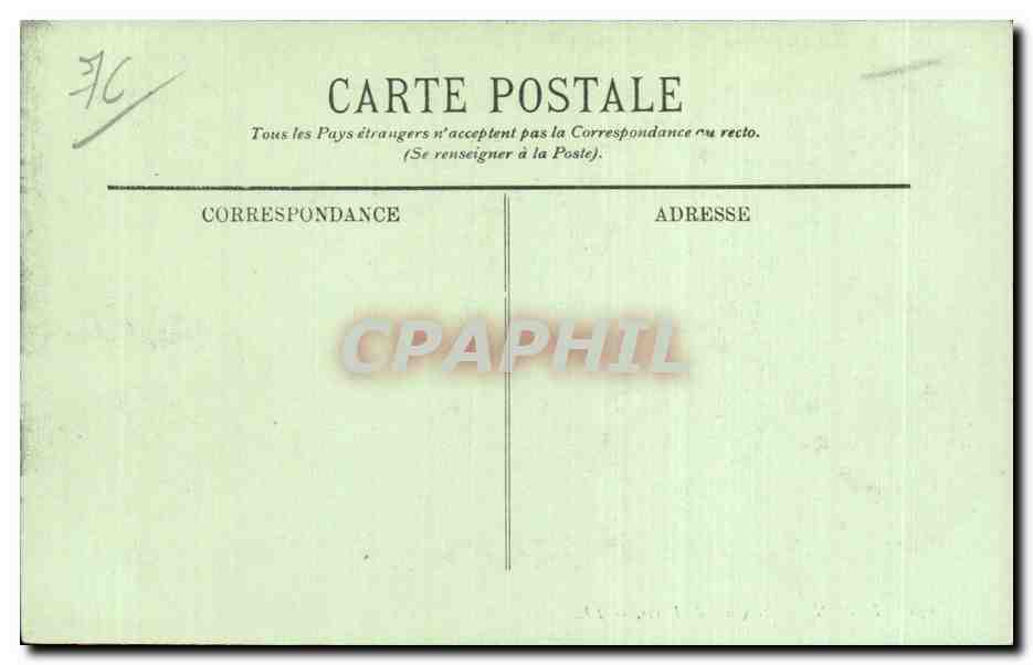 Rouen - Le Quais de Paris - CPA  — Verso
