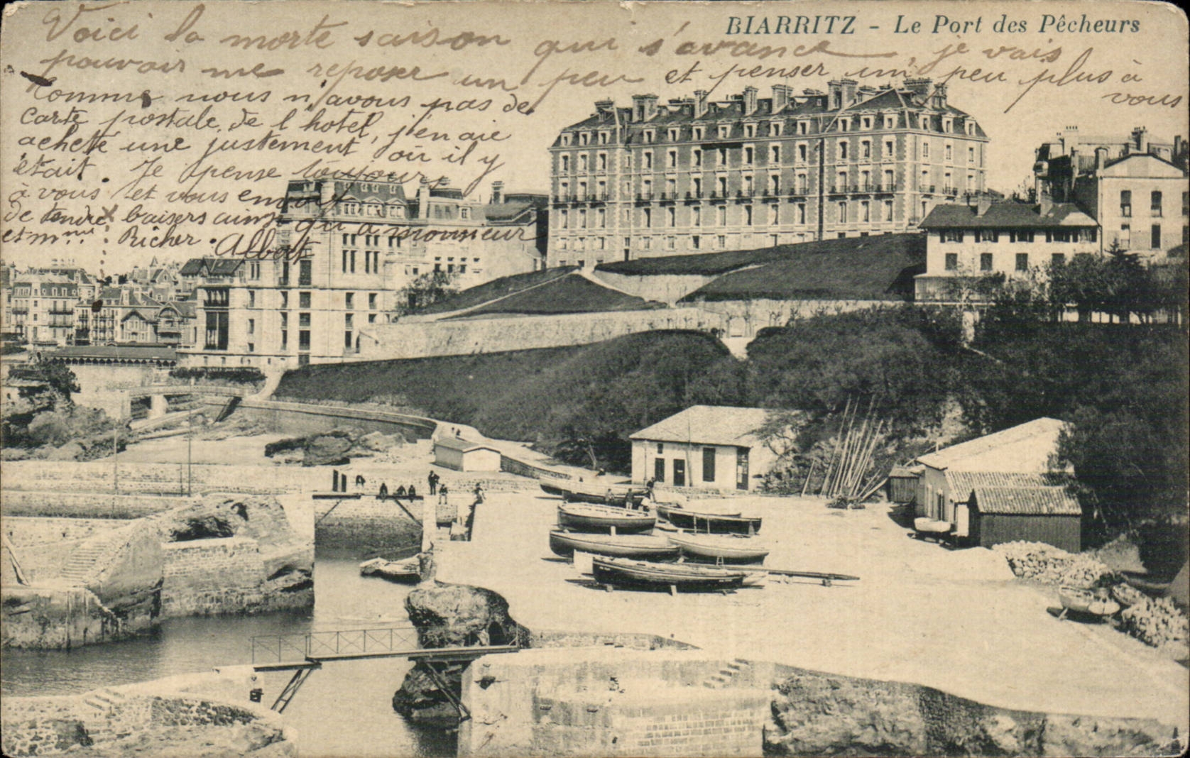 Biarritz - Le Port des Pêcheurs — éditeur non identifié, n° de série non visible