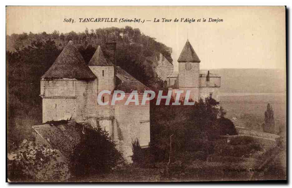 Tancarville - La Tour de l Aigle et le Donjon - CPA 