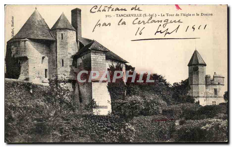 Tancarville - La Tour de l Aigle et le Donjon - CPA 