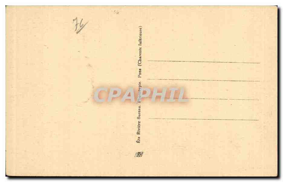Tancarville - La Tour du Veilleur - CPA  — Rückseite