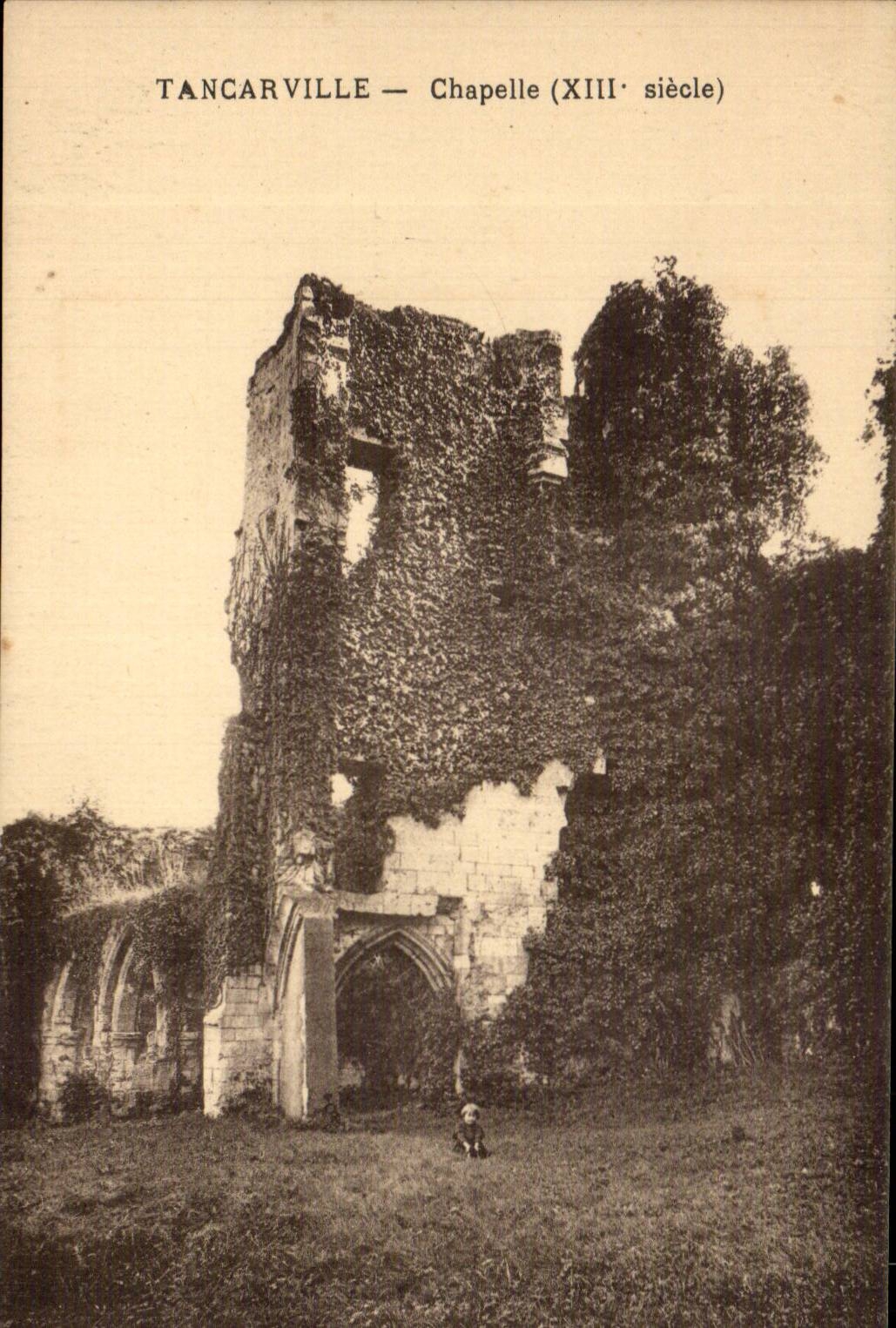 Tancarville - Chapelle Enfant - CPA 