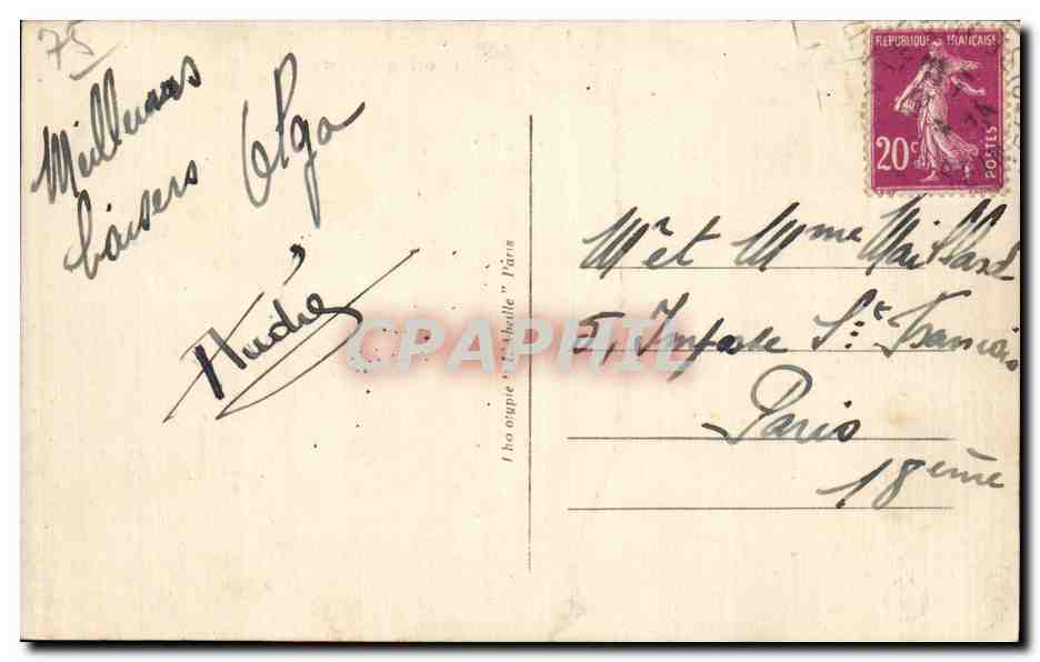 Marly le Roi - Propriete Victorien Sardou - CPA  — Back